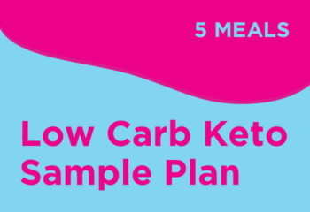 Low Carb Keto Sample Plan