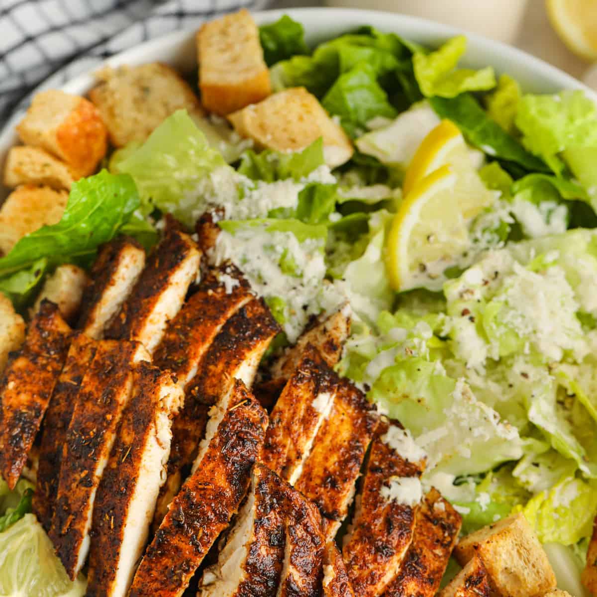SALAD Chicken Caesar Salad Tastes Of Bri